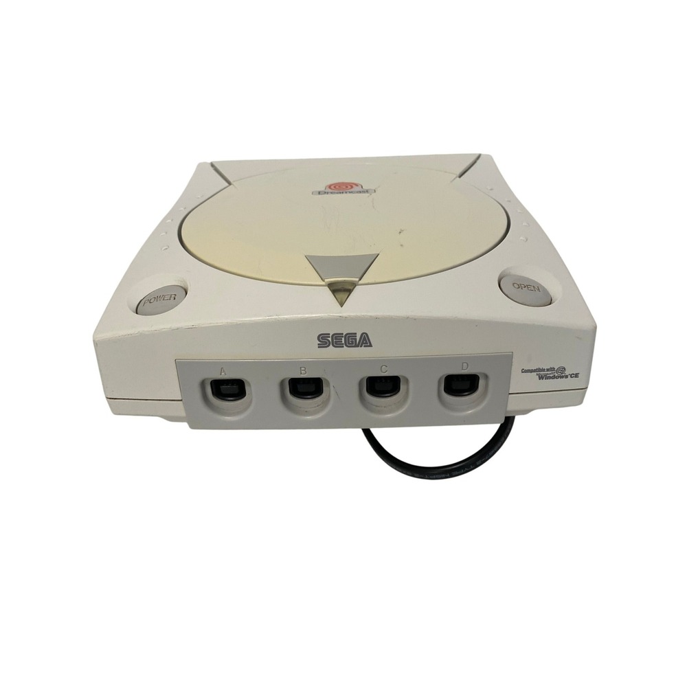 Sega Dreamcast Console HKT-3020 White NTSC-U Fair Windows CE 2000 Retro Gaming